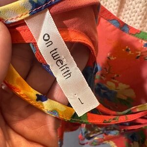 On Twelfth Floral Tank